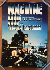 ■送料無料■ 葛城哲哉 かつらぎてつや ギタリスト ミュージシャン MACHINE HIP ～KG-4～ ポスター 印刷物 アンティーク /くKAら/KK-173