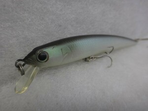 M1 INSPIRE #134 M/SHAD　エバーグリーン インスパイア M-1 ミノー　マットシャッド　タングステン 重心移動　そこそこきれい