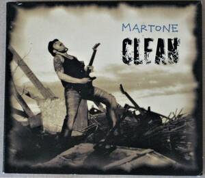 Martone ＜＜Clean＞＞ギターインスト　輸入盤　紙ジャケット　Joe Satriani 、 Billy Sheehan ， Greg Howe ， Jennifer Batten