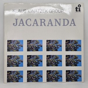 LP レコード オランダオリジナル 蘭 / Klaus Ignatzek Group Jacaranda ジャズ サックス