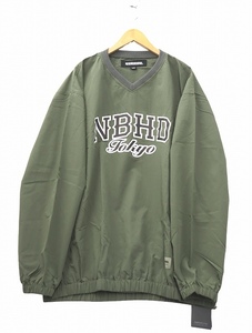 ネイバーフッド NEIGHBORHOOD 2024SS PULLOVER SHIRT LS プルオーバー ロングスリーブ シャツ XL OLIVE DRAB オリーブドラブ 241TSNH-SHM11