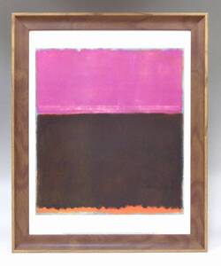 新品☆額付アートポスター◇マーク・ロスコ☆Mark Rothko☆絵画☆壁掛け☆インテリア☆抽象画☆154