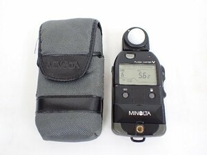 MINOLTA ミノルタ FLASH METER V フラッシュメーター 露出計 ケース付 ∴ 70520-9