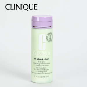 13-199◆CLINIQUE/クリニーク 2in1 クレンジング ミセラーミルク メークアップリムーバー 200mL オールスキンタイプ 未使用 洗顔料