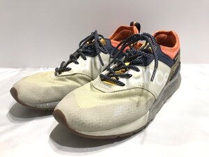 ■【YS-1】 ニューバランス New Balance スニーカー ■ コーデュラ 997H 26.5cm ベージュ系 × オレンジ系 × グレー系 【同梱可能商品】D