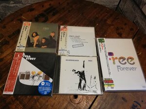 ■CD 5000円以上で送料無料!!■FREE フリー 国内盤・紙ジャケ含むCD4枚＆DVDセット・ブリティッシュ・ブルースロック・ハードロック 1396