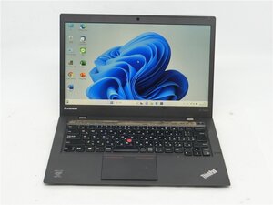 WEBカメラ/最新Win11Pro/USB3.0/中古/14.3型/ノートPC/M.2SSD256GB/8GB/4世代i7/Lenovo　X1　Carbon 　　office搭載　