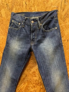 メンズ パンツ Gap ギャップ クロップド 半端丈 ショート デニム ジーンズ リメイク インディゴ 小さい サイズ FD114TC/ W28