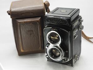 ★実用美品★ MINOLTA ミノルタ AUTOCORD ★動作OK★ @5173