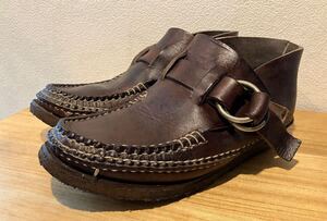 アローモカシン リングモカシンレザーブーツ サイズUS9 ARROW MOCCASIN ネペンテス YUKETEN ユケテン