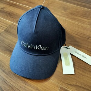 カルバンクライン（Calvin Klein)⑧ビックロゴ帽子、キャップ新品　未使用　タグ付き