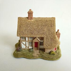 リリパットレーン LILLIPUT LANE「LEAGRAVE COTTAGE」ミニチュアハウス イギリス 英国 置物 ヴィンテージ アンティーク ハンドメイド