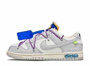 Off-White Nike Dunk Low "Sail/Neutral Gray" 29cm DM1602-107