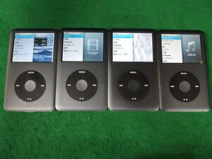 ユ■IP581　♪Apple iPod classic 120GB 4台セット Model No:A1238 ジャンク