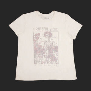 ★SALE★Abercrombie & Fitch/アバクロ★Grateful Dead/グレートフルデッド半袖バンドTシャツ (Cream/M)