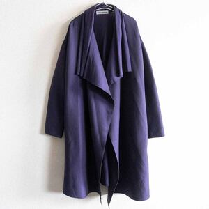 【美品】 ISSEY MIYAKE【プリーツ コート】 パープル イッセイミヤケ 2409583