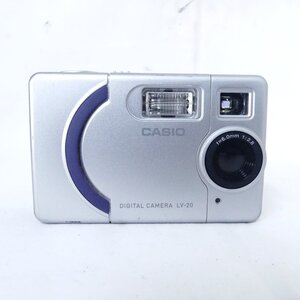 【1円】CASIO カシオ LV-20 デジタルカメラ コンデジ コンパクトカメラ 現状品 USED /2410C