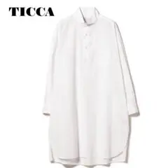 TICCA × Demi-Luxe BEAMS /別注 スタンドネックチュニック