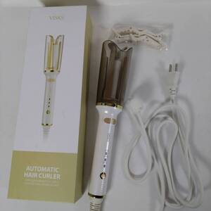 K) VISKS AUTOMATIC HAIR CURLER ヘアカーラー オートマチックヘアカーラー カーラー 通電確認済 6L2702