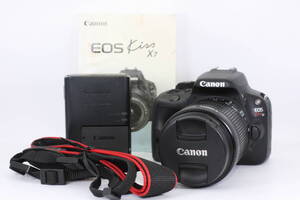 CANON EOS KISS X7(18-55mmレンズセット)完動品#316