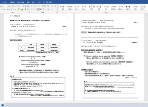 ■高校英文法 教師用 通年授業プリント / 生徒用問題プリント&教師用指導プリント (問題＋詳細な解答・語彙解説・文法解説・板書例付き) ⑧