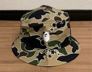 ★激レア★未使用 APE sta camo バケット ハット サイケ キャップ