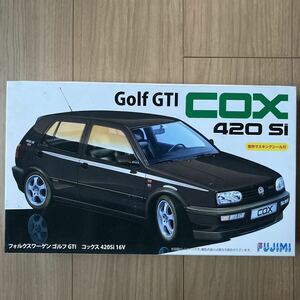 フジミ フォルクスワーゲン　ゴルフ　GTI コックス　420Si 16V エンジン付き