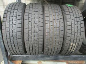 ★☆175/65R15 84Q ダンロップ WINTER MAXX WM01 スタッドレス 2019年製 4本 送料込 T31290920☆★インボイス領収書発行可能