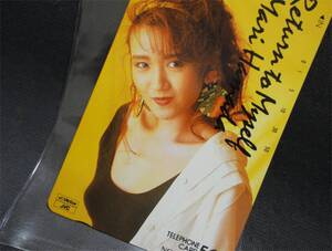 ▼浜田麻里 テレホンカード 非売品 Return To Myself Victor JVC テレカ 50度数