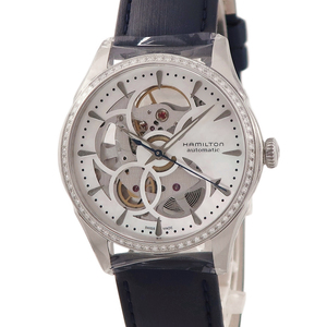 【3年保証】 ハミルトン ジャズマスター ビューマチック スケルトン レディ H42405991 未使用 純正ダイヤ 自動巻き レディース 腕時計