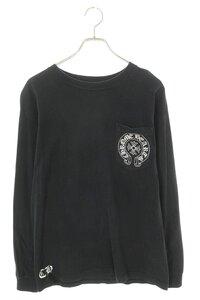 クロムハーツ 長袖カットソー CH L/S LTD サイズ:M ロサンゼルス限定ホースシュープリント長袖カットソー 中古 SS07