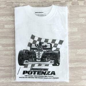 ブリヂストン　POTENZA　1998年　メンズTシャツ　ヴィンテージ　希少　BRIDGESTONE ポテンザ　未使用品