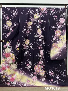 振袖 豪華 ラメ刺繍 金彩 銀通し 紋意匠 身丈171cm