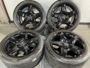 X166 GL63 AMG 純正 21インチアルミ タイヤ 4本セット 10J ×21インチ ET46 PCD112 タイヤ交換要