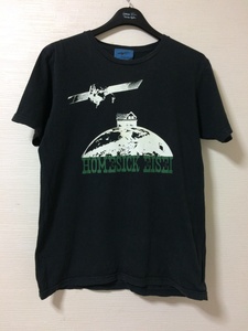 BUMP OF CHICKEN　2008年　HOMESICK EISEI 半袖Tシャツ ブラック　黒　バンプオブチキン　ツアー　ホームシック衛星　藤原基央　グッズ