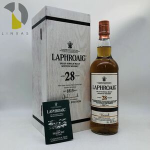 【未開栓】LAPHROAIG ラフロイグ 28年 リミテッドエディション 44.4％ 700ml 箱ありWH58793