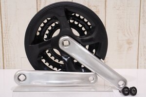 ★WHEEL TOP ホイールトップ 170mm 48/38/28T 3x6/7/8s クランクセット 美品