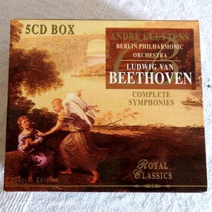CD ベートーヴェン 交響曲全集 アンドレ・クリュイタンス ベルリンフィル ROYAL CLASSICS HR 703732 5枚組