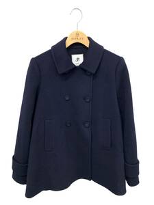 FOXEY フォクシーブティック ショートコート 38 ネイビー Coat Delancey 43702