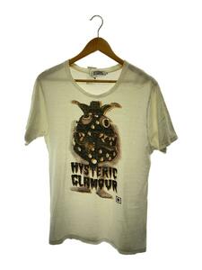HYSTERIC GLAMOUR◆Tシャツ/L/コットン/WHT/プリント/0232CT08
