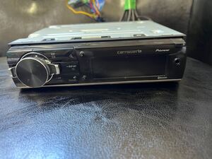 カロッツェリア DEH-970 オーディオ Bluetooth carrozzeria リモコンなし CD○ ラジオ○ Bluetooth○ Pioneer 1DIN パイオニア 中古