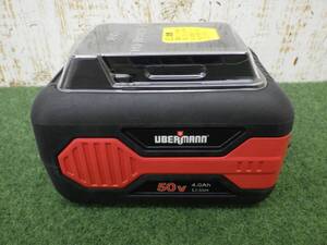 送料600円 UBERMANN ウーバマン バッテリー 4.0Ah 50V リチウムイオン UB50VBP40 美品 241117