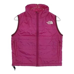 THE NORTH FACE NYJ81401 中綿ベスト PERTEX プリマロフト サイズ100 キッズサイズ 子供用 ベスト ピンク ザノースフェイス 4-0924T F97034