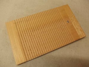 0240149s【TOTO 木製 洗濯板】昭和レトロ/アンティーク/古道具/44×26cm程/中古品