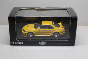 1/43 EBBRO NISSAN SKYLINE GT-R(R33) NISMO 400R 1996 YELLOW(エブロ　日産　スカイライン　ニスモ）