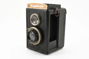 RE0059◆VOIGTLANDER フォクトレンダー BRILLANT Anastigmat Voigtar 7.5cm F3.5 二眼レフ