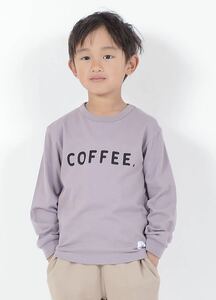 FOV キッズ トップス 長袖 Tシャツ カットソー COFFEE 110-120