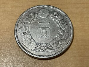 【S139】古銭　新一圓銀貨　明治三十六年　明治36年　一円 大日本 コイン　硬貨 1円　