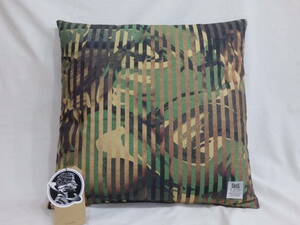 Sync.×KOSUKE KAWAMURA SQUARE CUSHION 「CAMOUFLAGE」 KHAKI メディコムトイ 