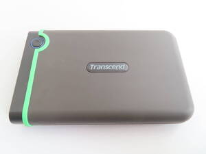 Transcend StoreJet USB3.1 Gen1 2.5インチ スリムポータブルHDD 耐衝撃 1TB 使用362時間